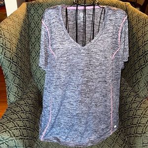 RBX Gray/Pink Trim Lightweight Shirt